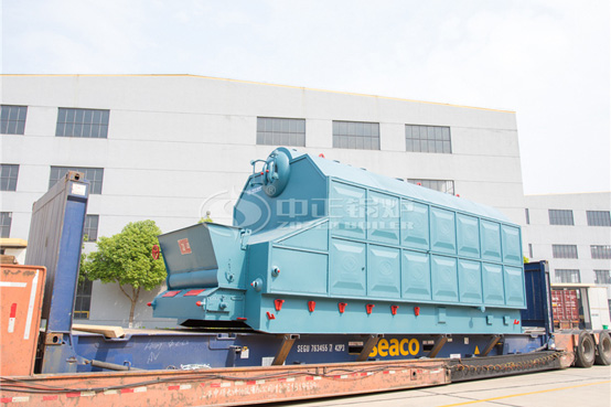 孟加拉国6吨SZL系列链条炉排蒸汽快装锅炉项目