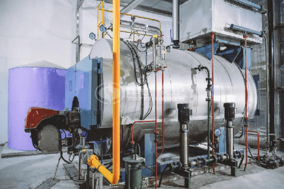 太平洋化肥6吨WNS系列高效节能燃气蒸汽锅炉项目