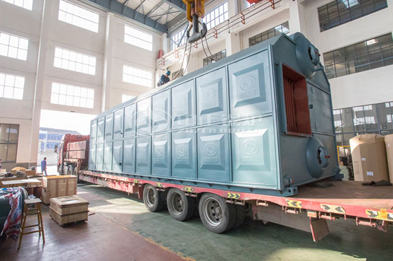 20吨SZL系列燃煤链条炉排蒸汽锅炉项目